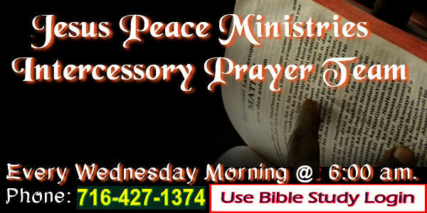 🙏☎🙏 Join Us For Our Intercessory Prayer Line Every Wednesday Morning @ 6:00 am
Phone: 716-427-1374 to access use the Bible Study Login code