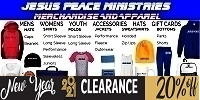 ➤ Jesus Peace Ministries Apparel Shopping Short Sleeve, Long Sleeve, Performance, Sleeveless, POLOS, Short Sleeve, Long Sleeve. Shorts, Pants, JACKETS, Outerwear, SWEATSHIRTS, Hooded, Crewneck, Zip Ups, Gift Cards Purchase gift cards for you or for others.